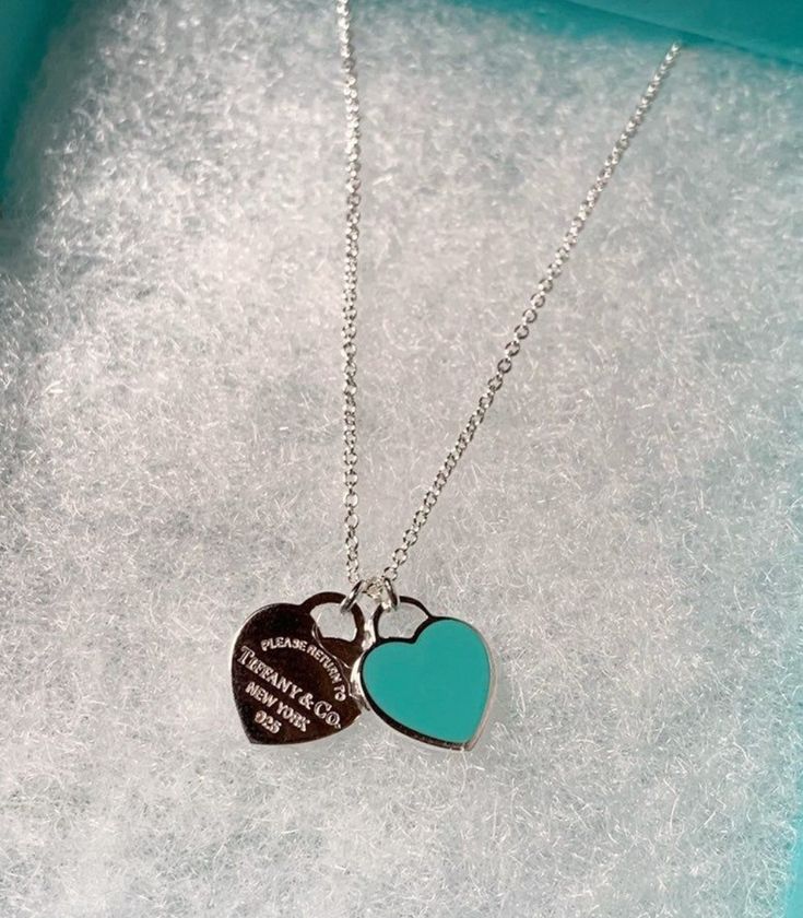 Collier Double Cœur Signature