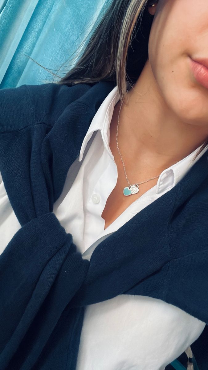 Collier Double Cœur Signature