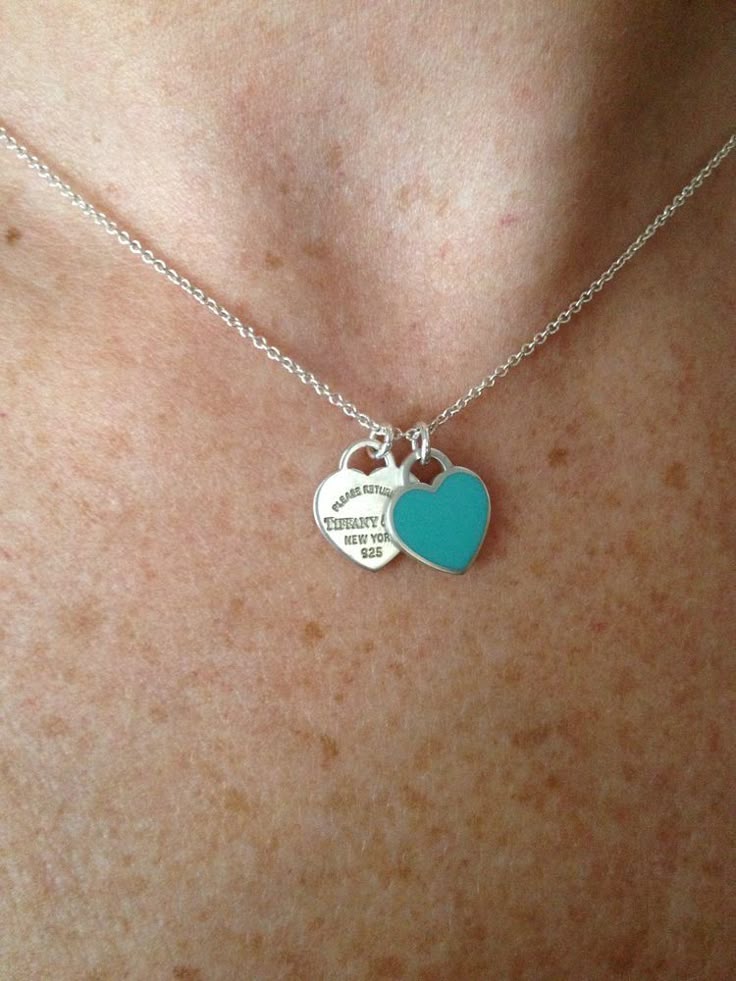 Collier Double Cœur Signature